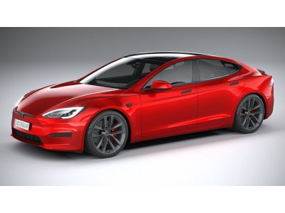 Tesla Model S 2021 3D model
