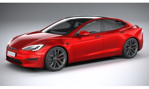 Tesla Model S 2021 3D model