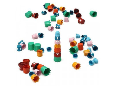 Toy building beakers IKEA UPPSTA 3D model