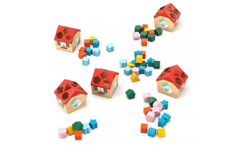 Toy shape sorter IKEA UPPSTA 3D model
