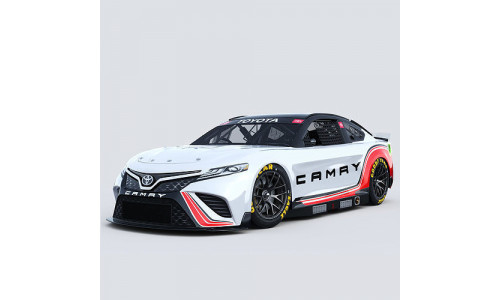 Toyota Camry Nascar Nextgen 2022 Template 3D model