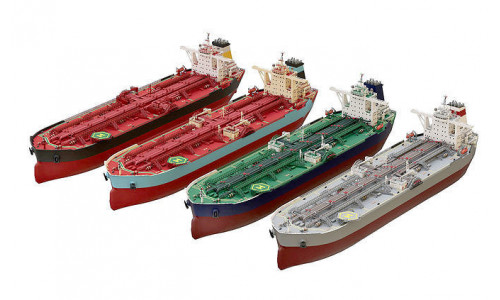 ULCC Oil Carrier lowpoly Low-poly 3D model