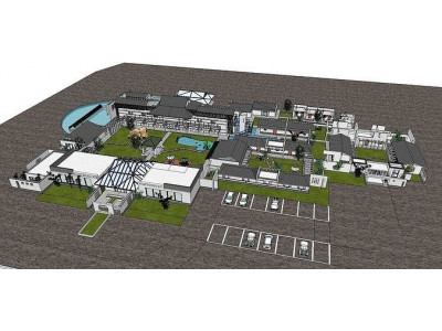 vacation spot-Resort-Fashion Leisure Hotel-0225 3D model