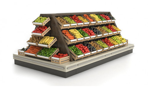 Vegetable Camber with Filling 3D model