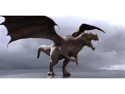 Viking Dragon 3D model