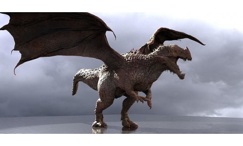 Viking Dragon 3D model