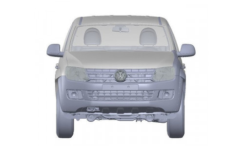 Volkswagen Amarok complete 3d scan model 3D model