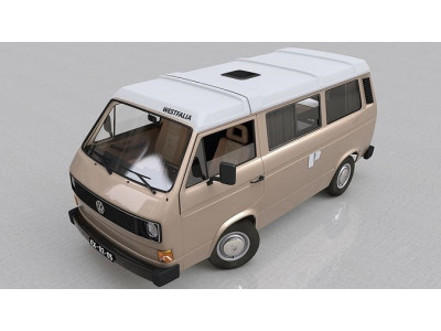 VOLKSWAGEN T3 TRANSPORTER CAMPING WESTFALIA JOKER FOLDING ROOF 3D model