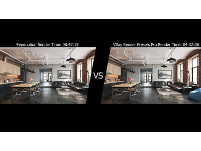 VRay Render Presets Pro 2016-2023 3D model