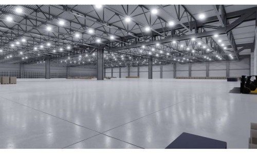 Warehouse Interior 3b Low-poly 3D model