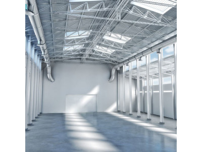 Warehouse interior 3D model