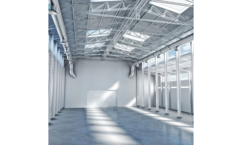 Warehouse interior 3D model