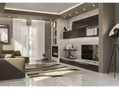 Warm Living ready to rendere in Cinema 4D and Corona render 3D model