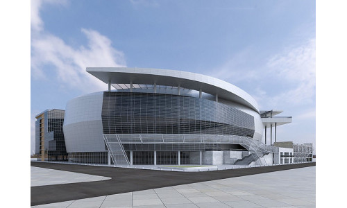 Warriors Arena Stadium  Low-poly 3D model