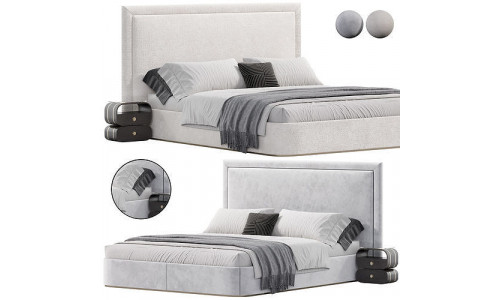 Winter Bed By Zdesignathome 3D model