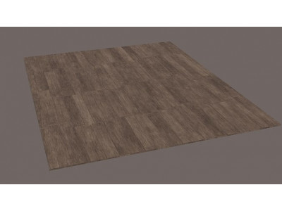 Wooden Floor - Lowpoly Gameready Low-poly 3D model