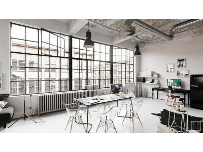 Workplace Interior Cinema4D and Corona Renderer 3D model