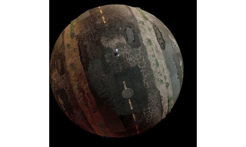 WORN ROAD TEXTURE PBR - SEAMLESS  Texture