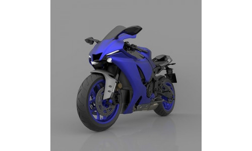 Yamaha YZF R1 2020 3D Model Ready to Print STL File 3D print model