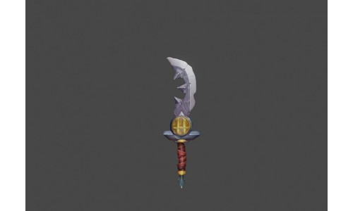 Zeloeman Sword A 13 Low-poly 3D model