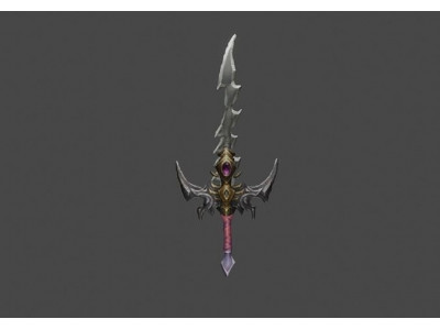Zeloeman Sword A 18 Low-poly 3D model