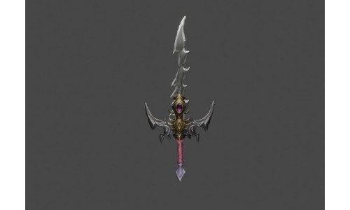 Zeloeman Sword A 18 Low-poly 3D model