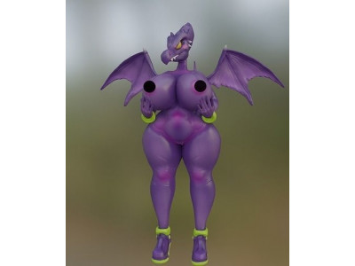 Zero Suit Ridley  Low-poly 3D model
